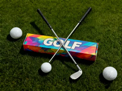 Golf club gift box, 1.2m with handle – Large Custom Box Solution